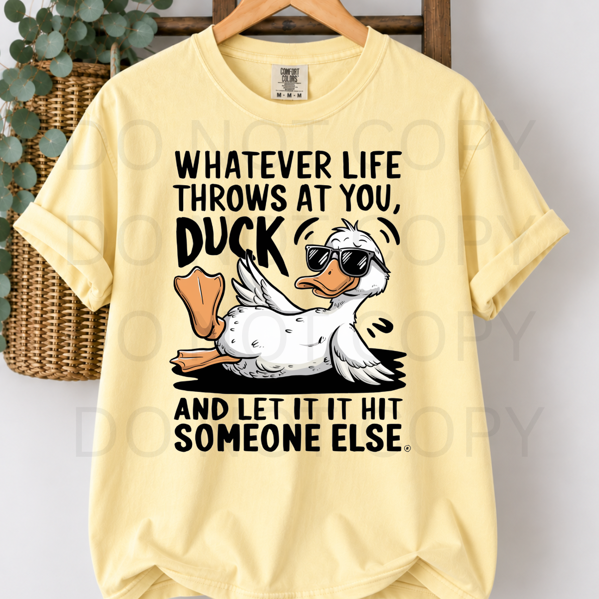 WHOLESALE DTF - DUCK LET IT HIT - 087