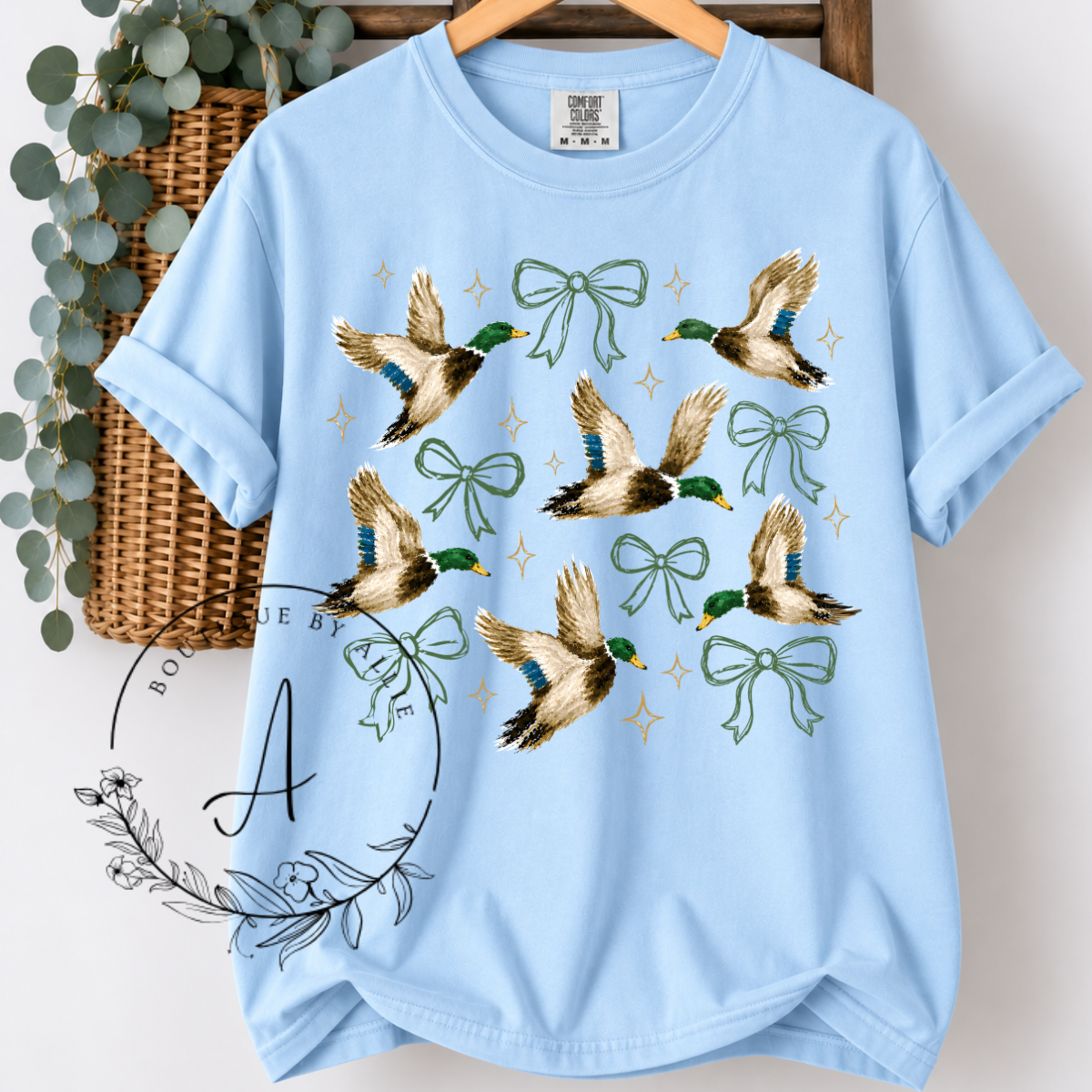COMFORT COLOR TSHIRT -DUCKS