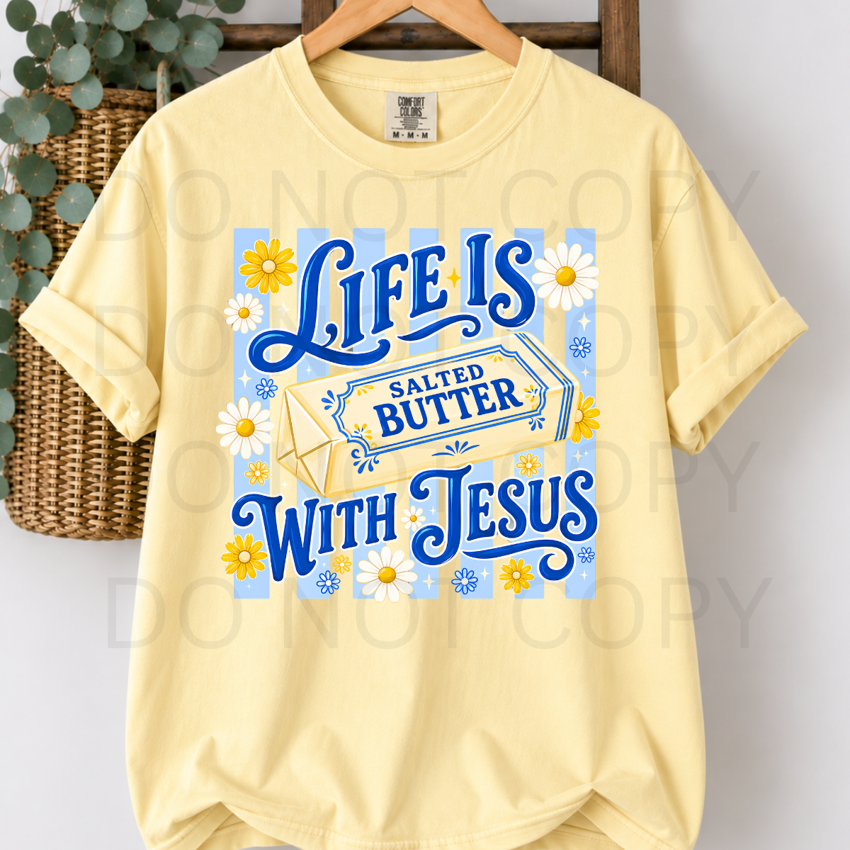 WHOLESALE DTF - BUTTER WITH JESUS - 041