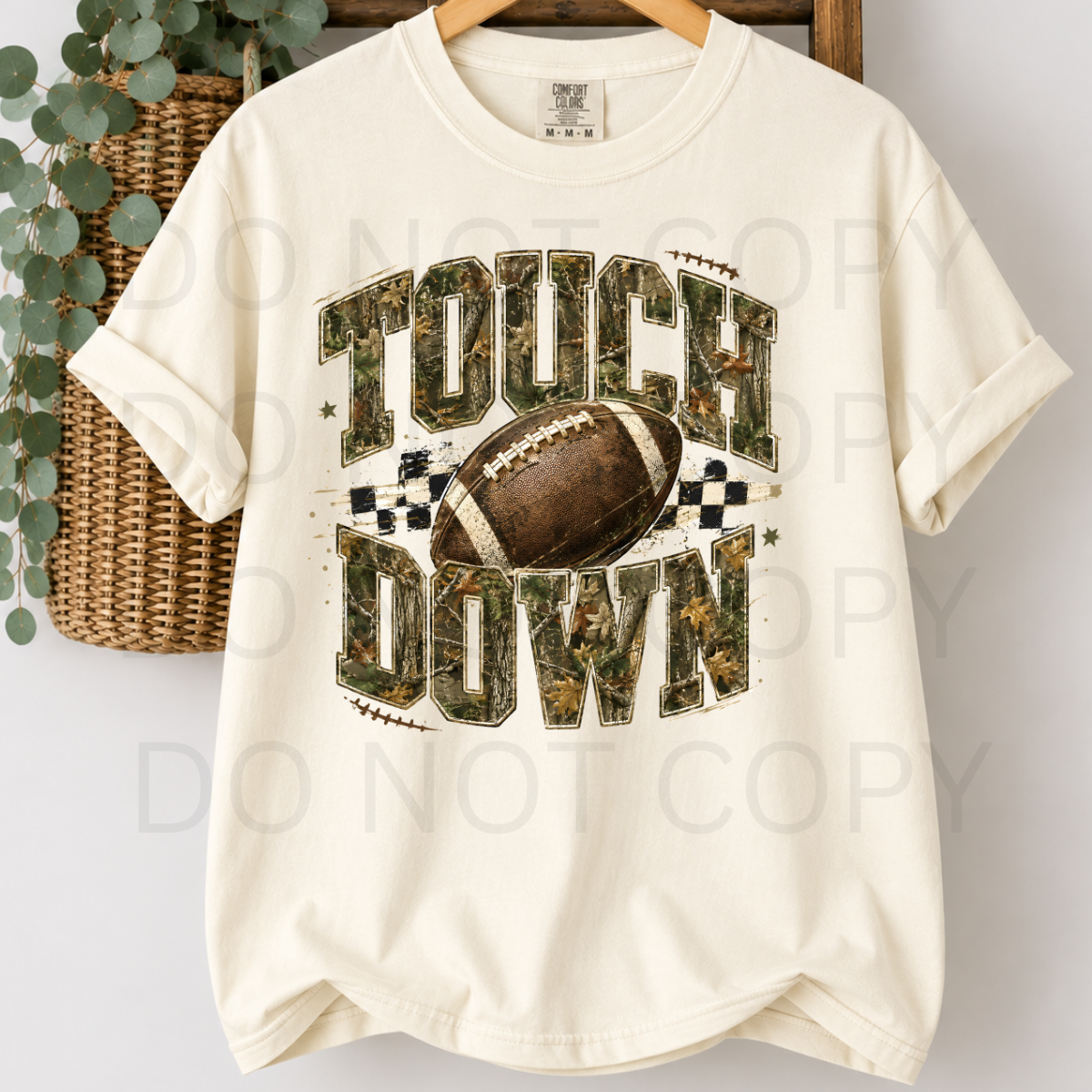 WHOLESALE DTF - CAMO TOUCHDOWN - 101