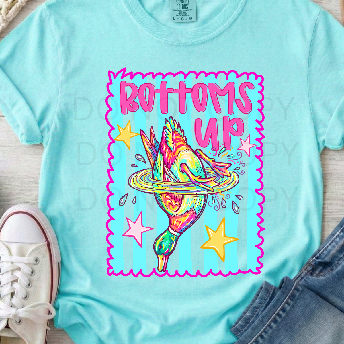 12" DTF - BOTTOMS UP - A 16