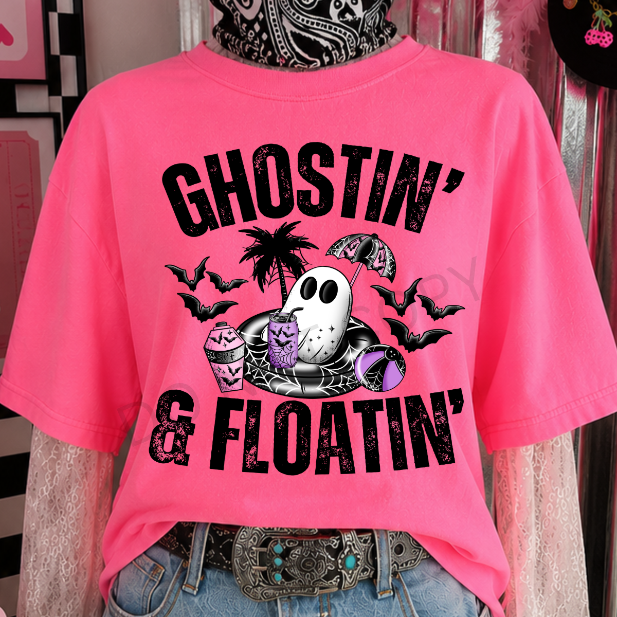 11.5" DTF - GHOSTING & FLOATING - A 11