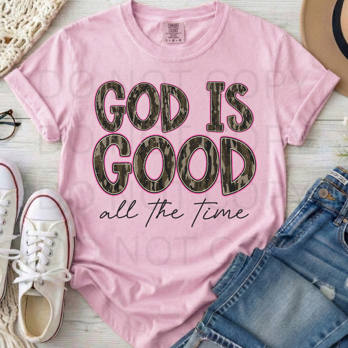 WHOLESALE DTF - GOD IS GOOD - 043