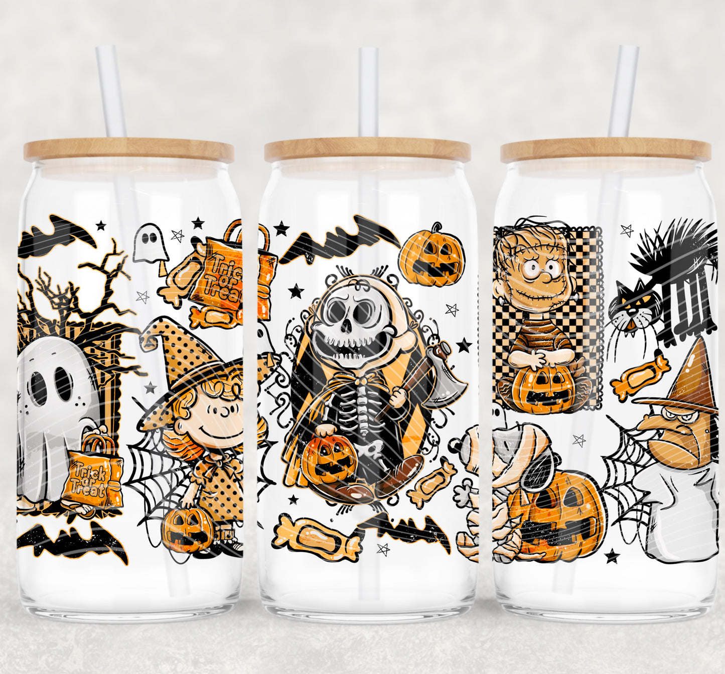 16oz UV CUP WRAP - CB HALLOWEEN