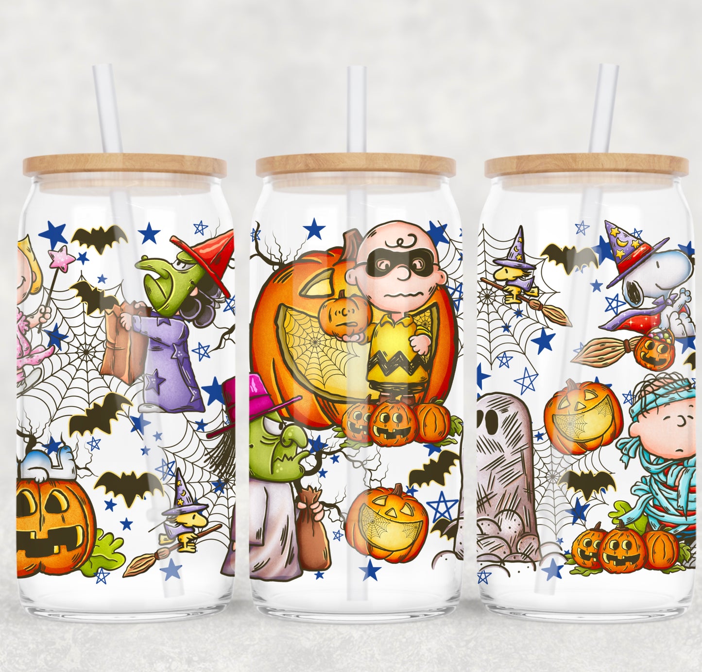 16oz CUP WRAP - GREAT PUMPKIN
