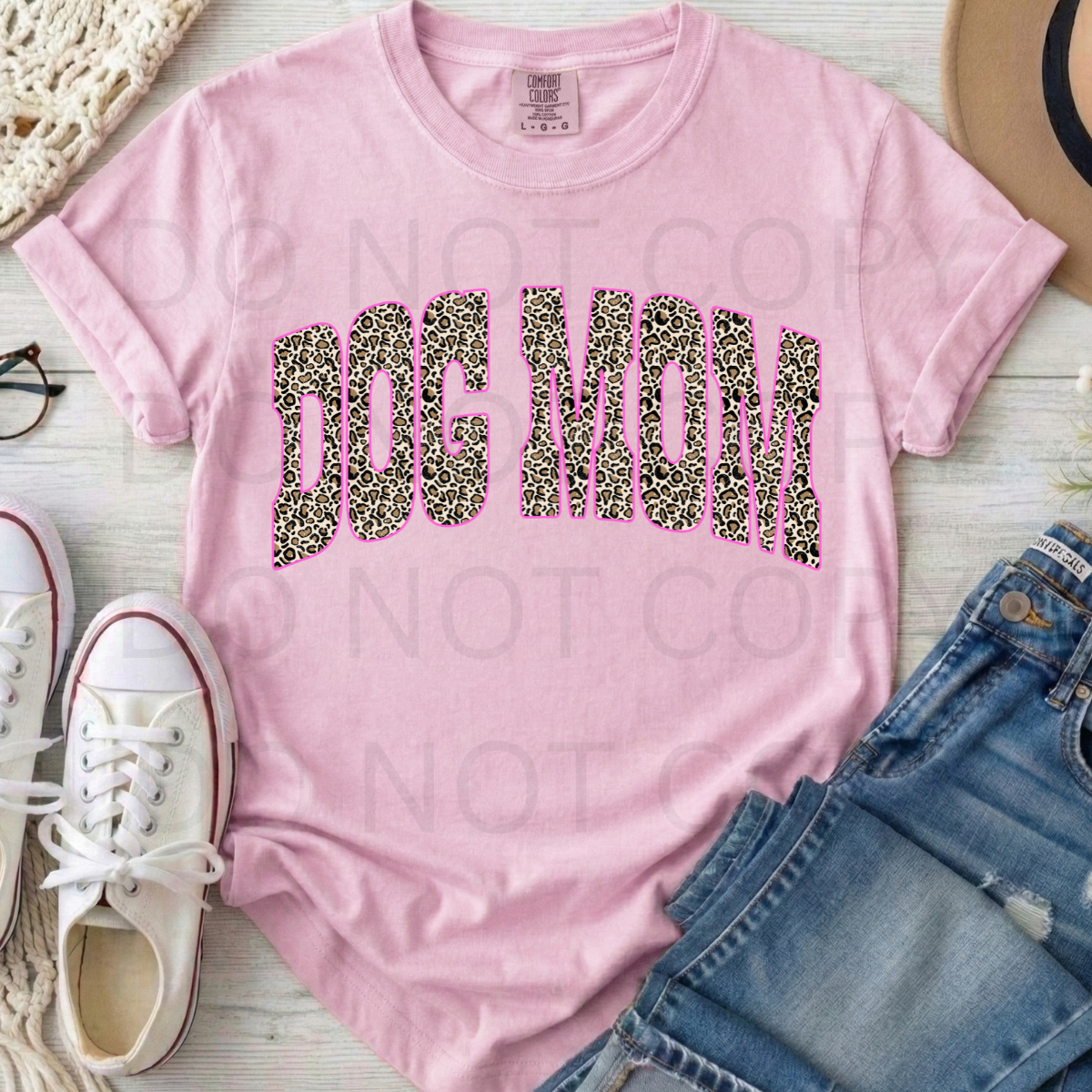 WHOLESALE DTF - NEON DOG MAMA - 062