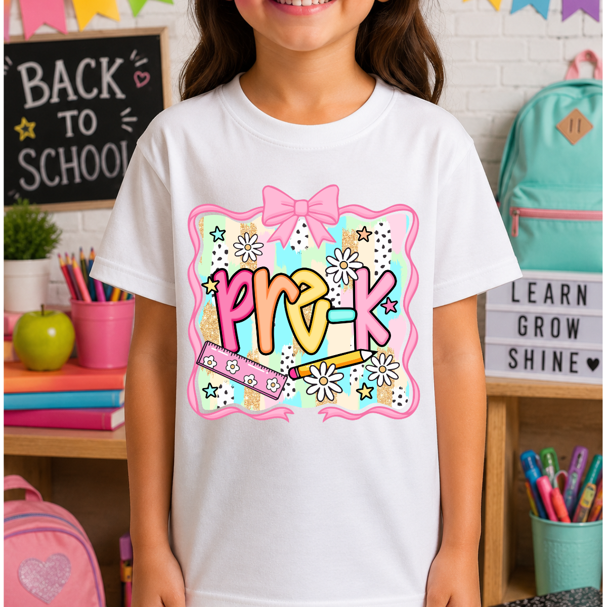 7" DTF - PRE K