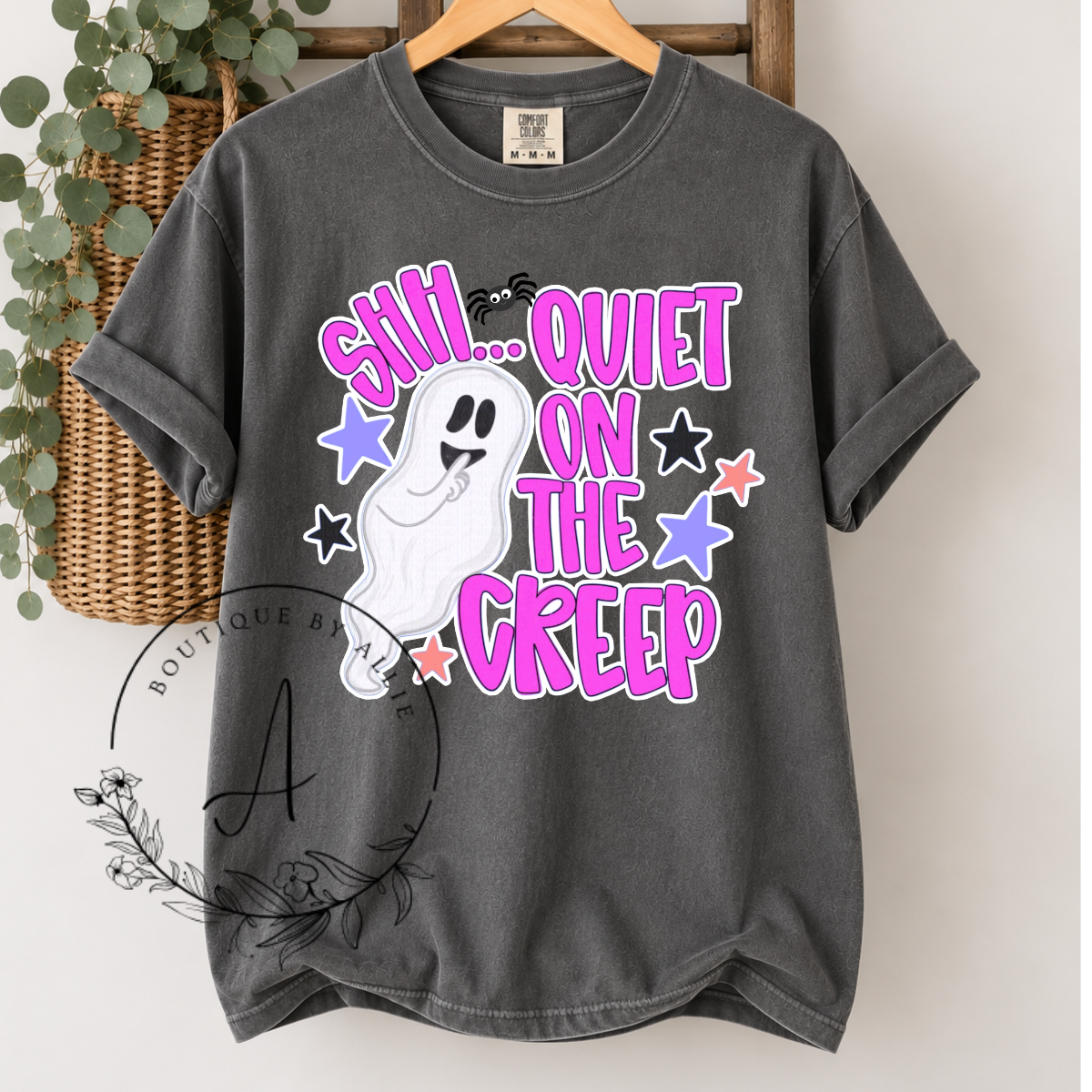 COMFORT COLOR TSHIRT - QUIET ON THE CREEP