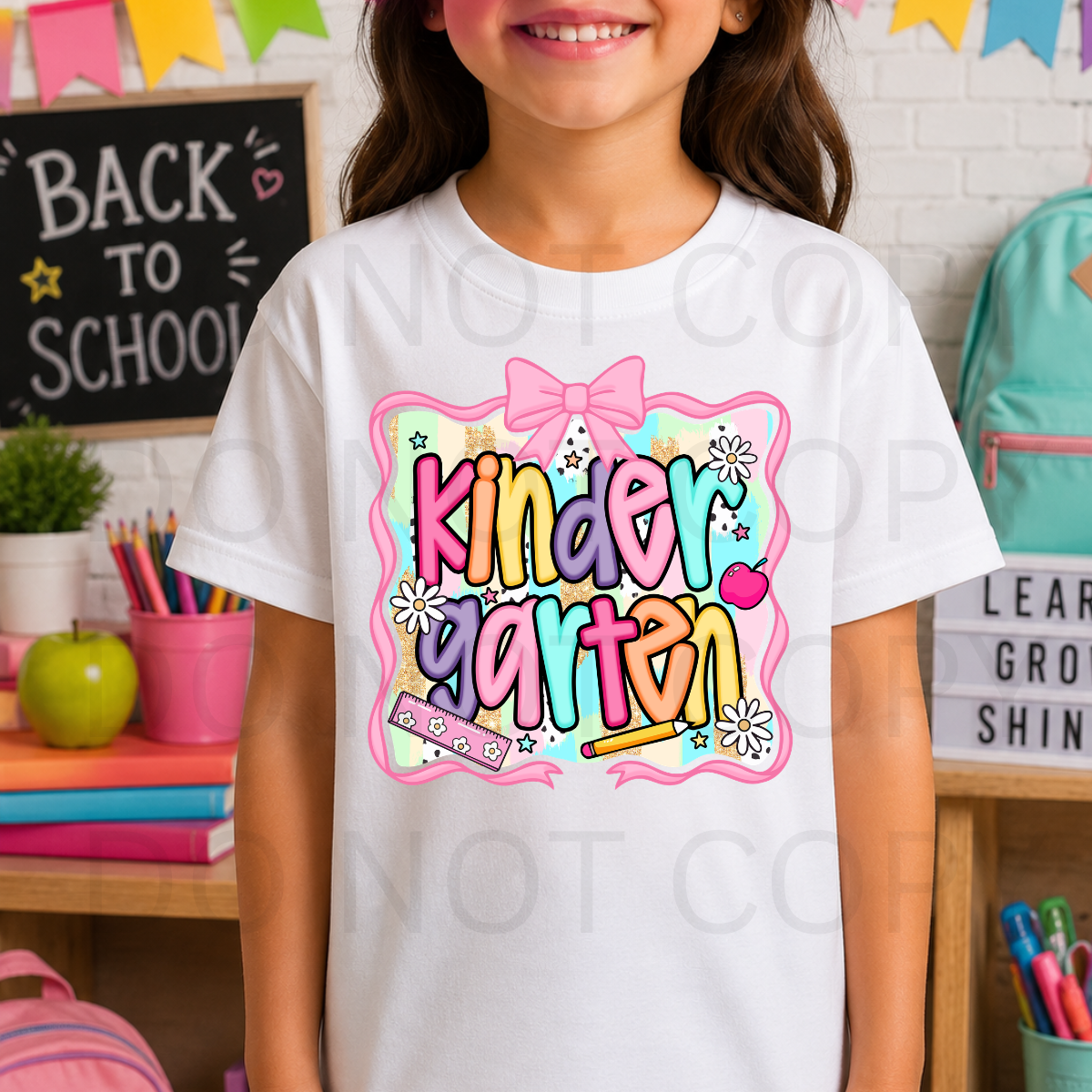 9" DTF - KINDERGARTEN
