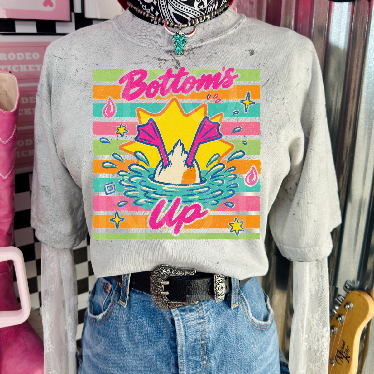 11.5" DTF - BOTTOMS UP