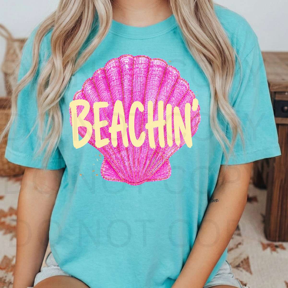 12" DTF - BEACHIN - A 34