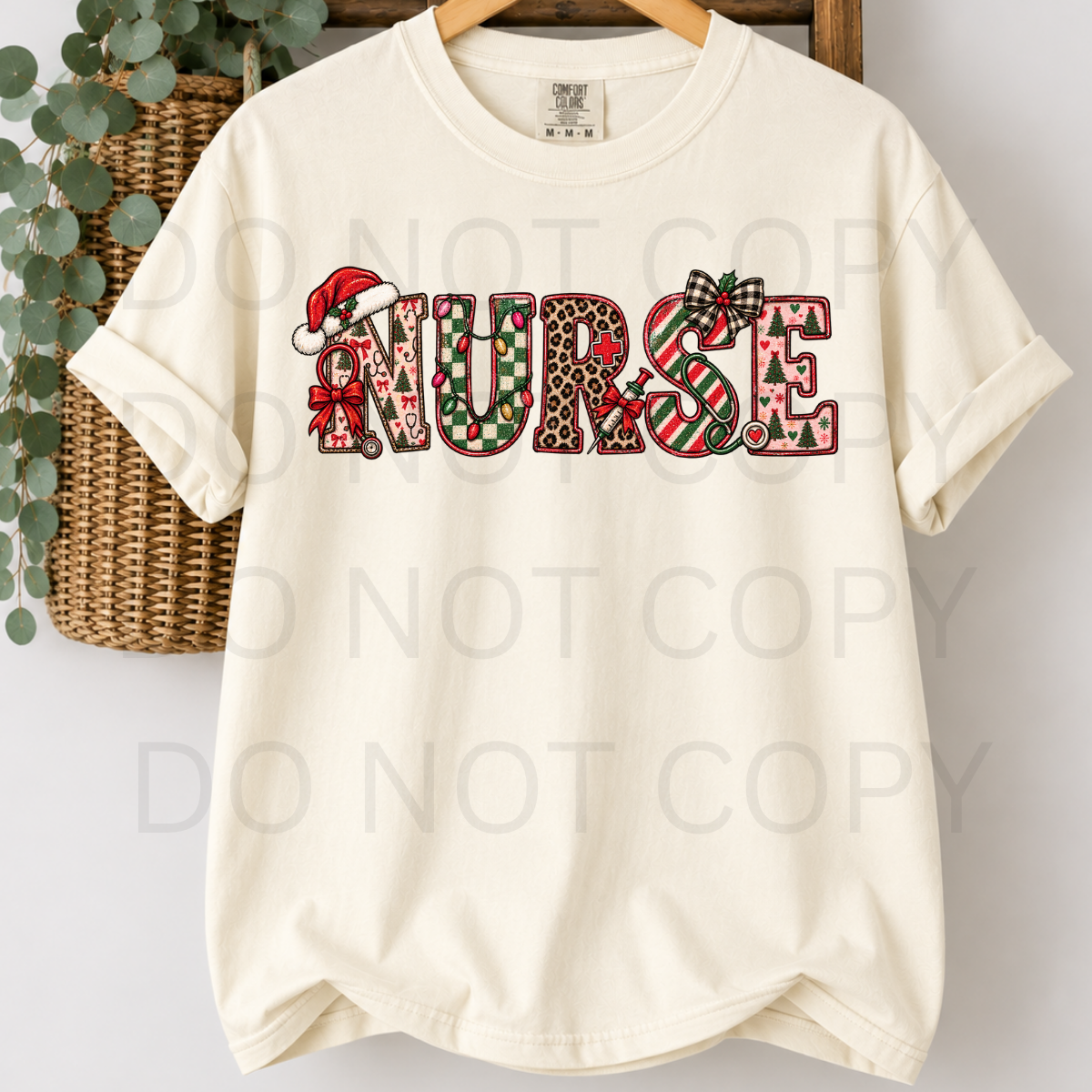 WHOLESALE DTF - CHRISTMAS NURSE - 131