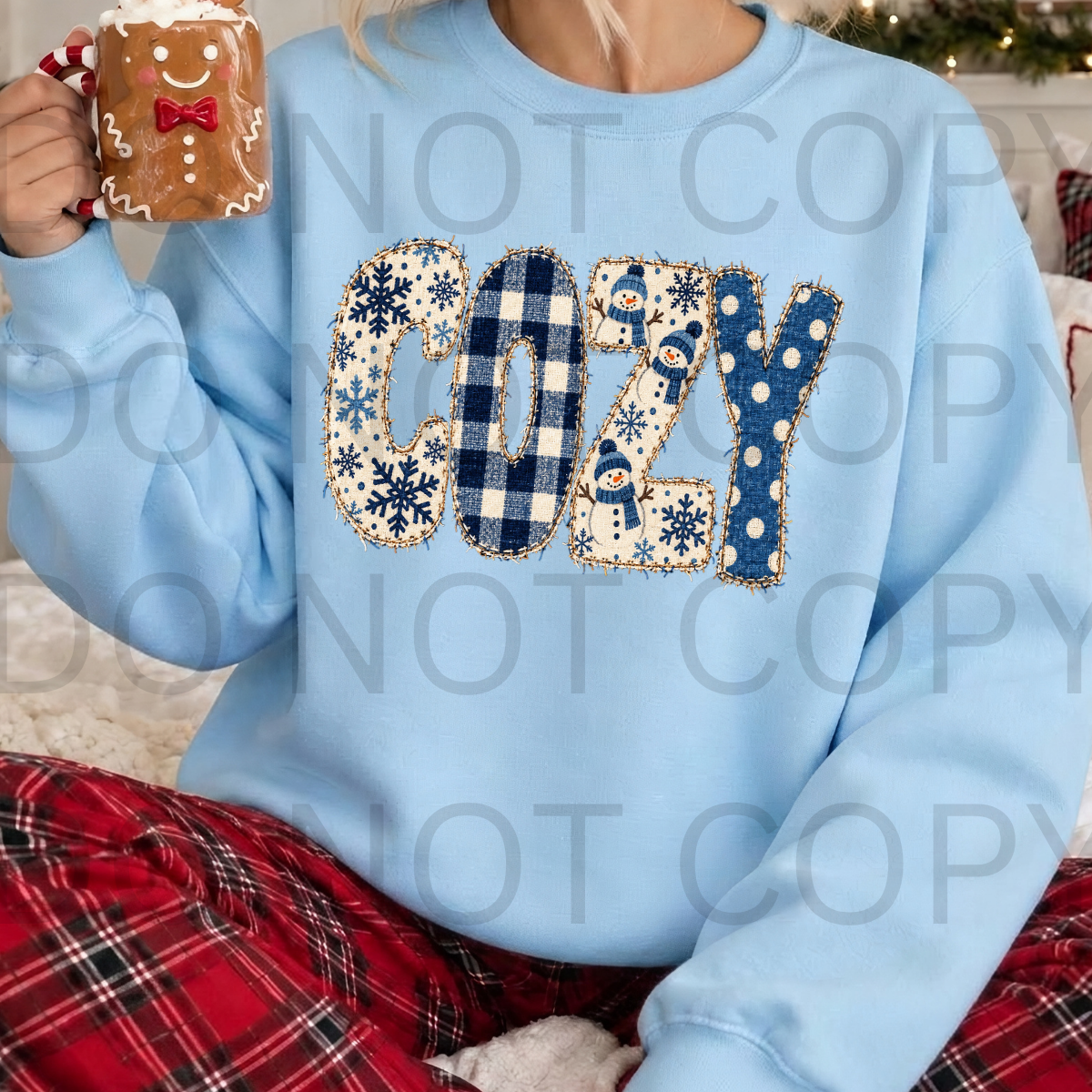 WHOLESALE DTF - BLUE COZY - 259