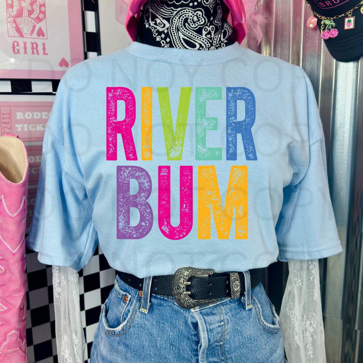 11.5" DTF - RIVER BUM - C 21