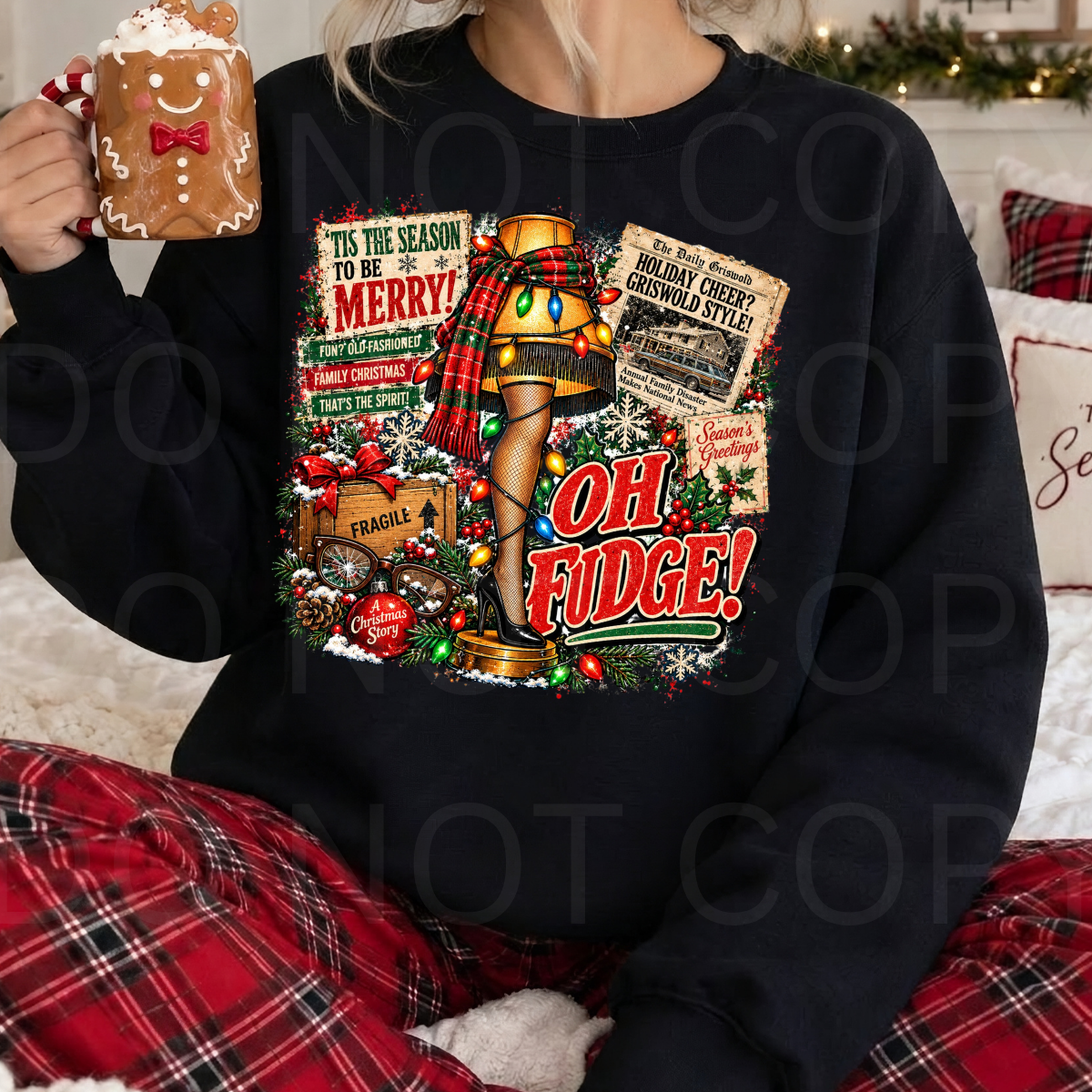 WHOLESALE DTF - OH FUDGE - 203