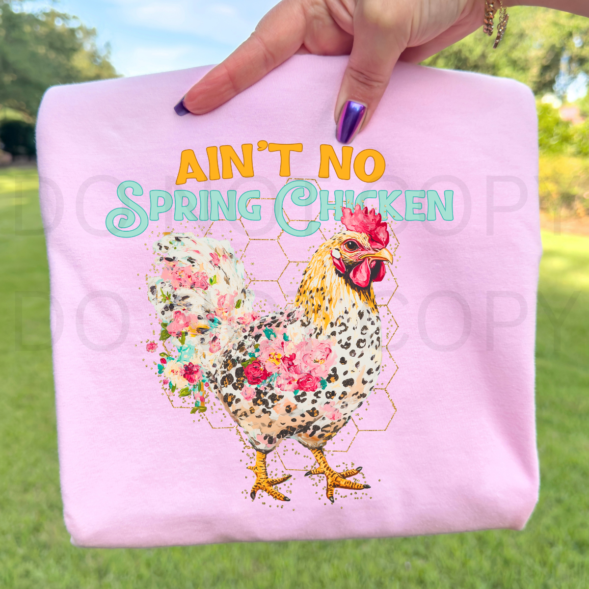 11.5" DTF - SPRING CHICKEN