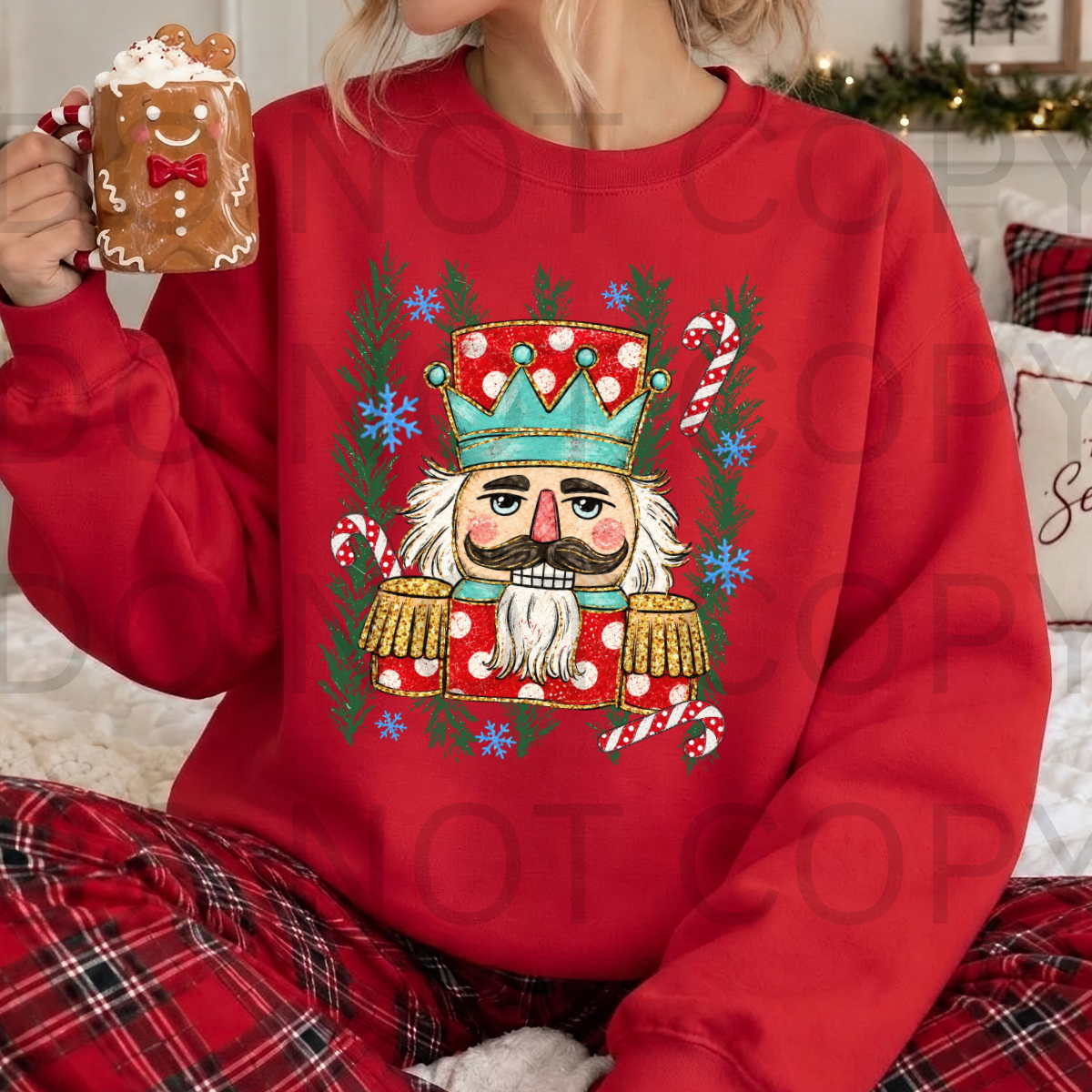 WHOLESALE DTF - NUTCRACKER GREEN LINES - 217