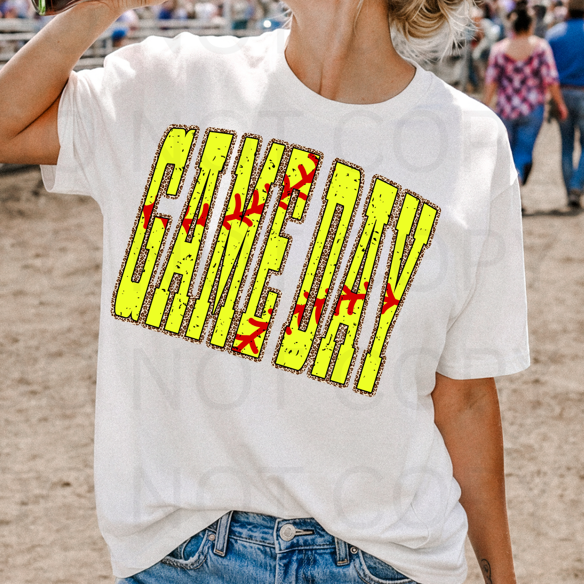11.5" DTF - SOFTBALL GAME DAY - C 27