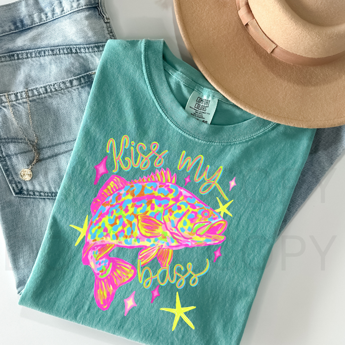 12" DTF - KISS MY BASS