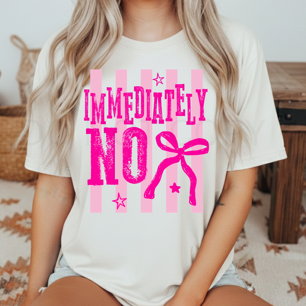 12" DTF - IMMEDIATELY NO - A 30