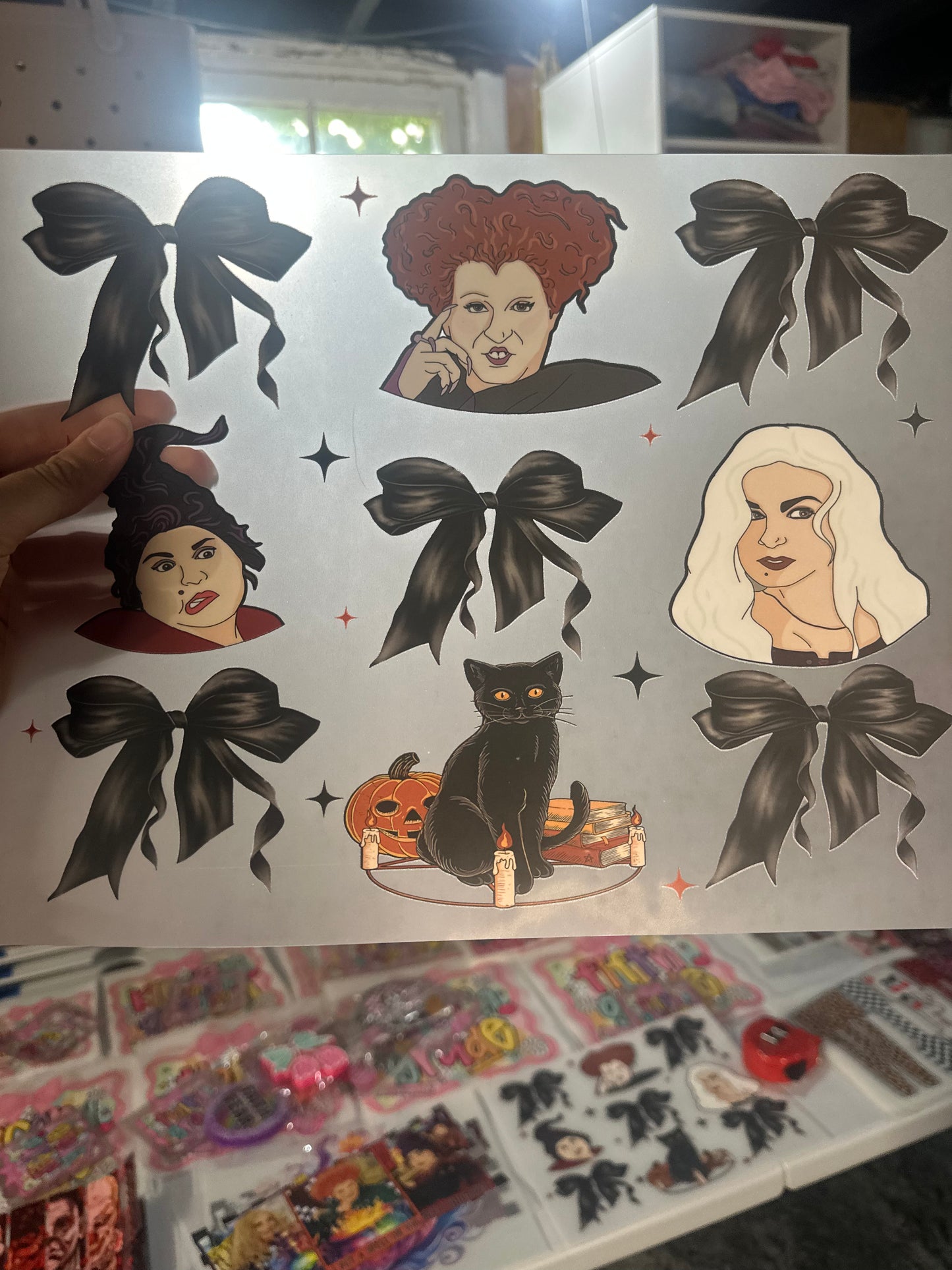 11" SCREEN PRINT - BOWS