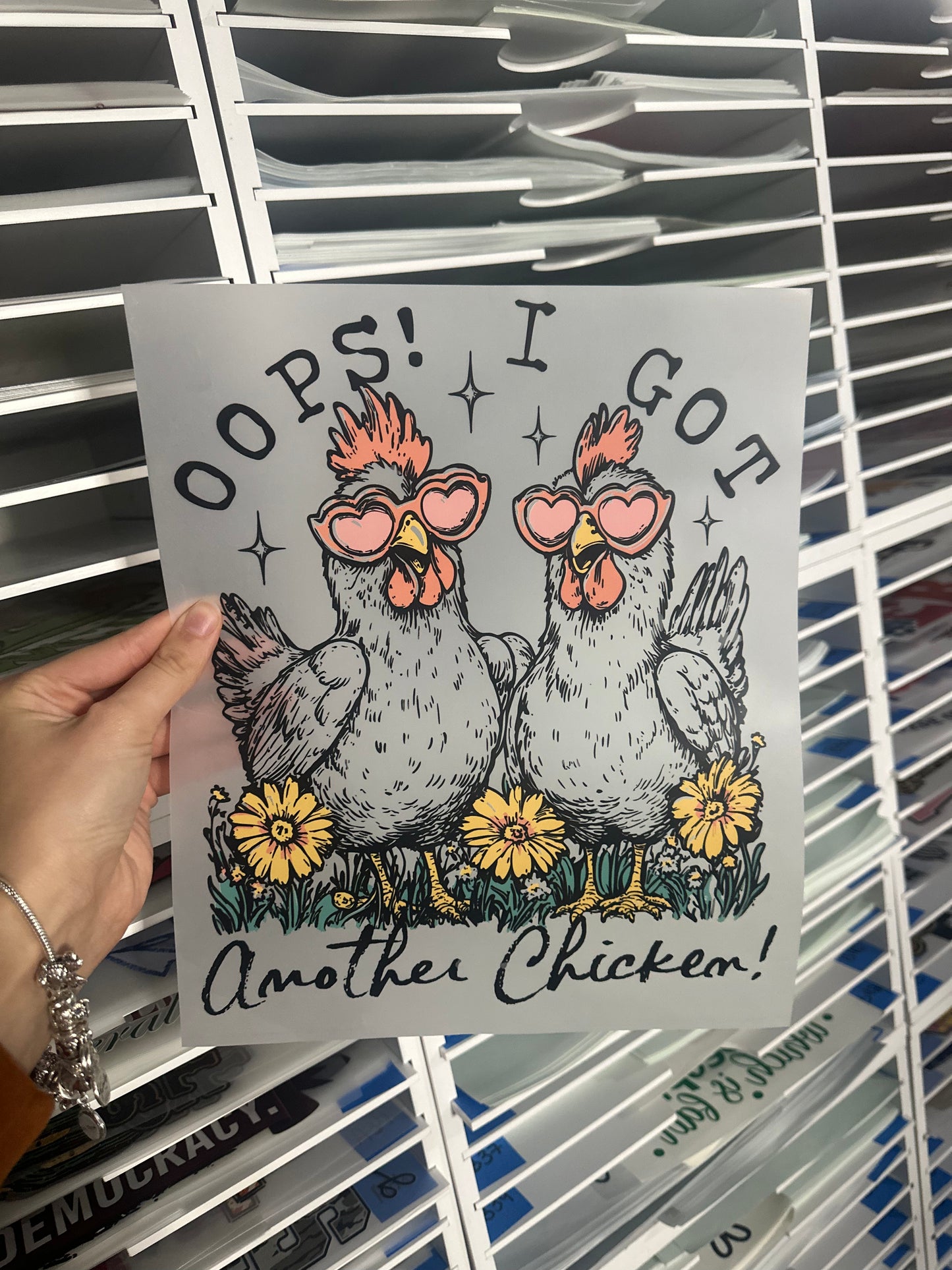 FULL COLOR DTF - I GOT ANOTHER CHICKEN - A49