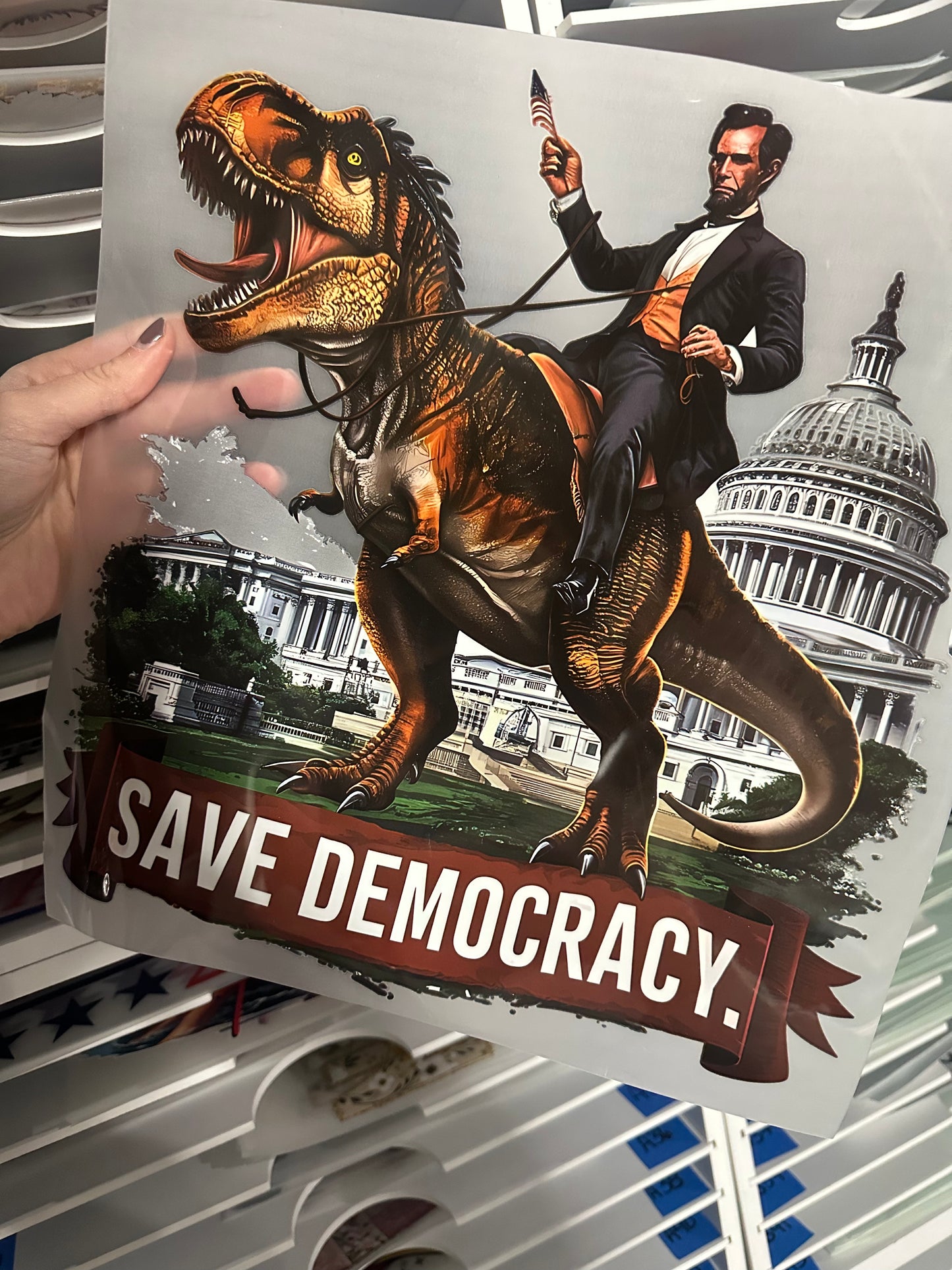 FULL COLOR SCREEN PRINT -