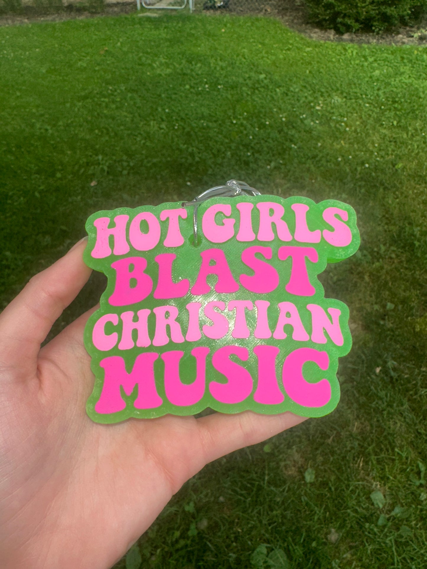 Car freshie - Hot Girls - Lime Slush