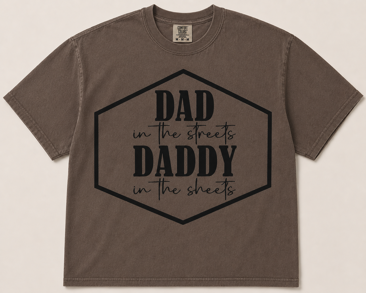 Single color screen print - Dad