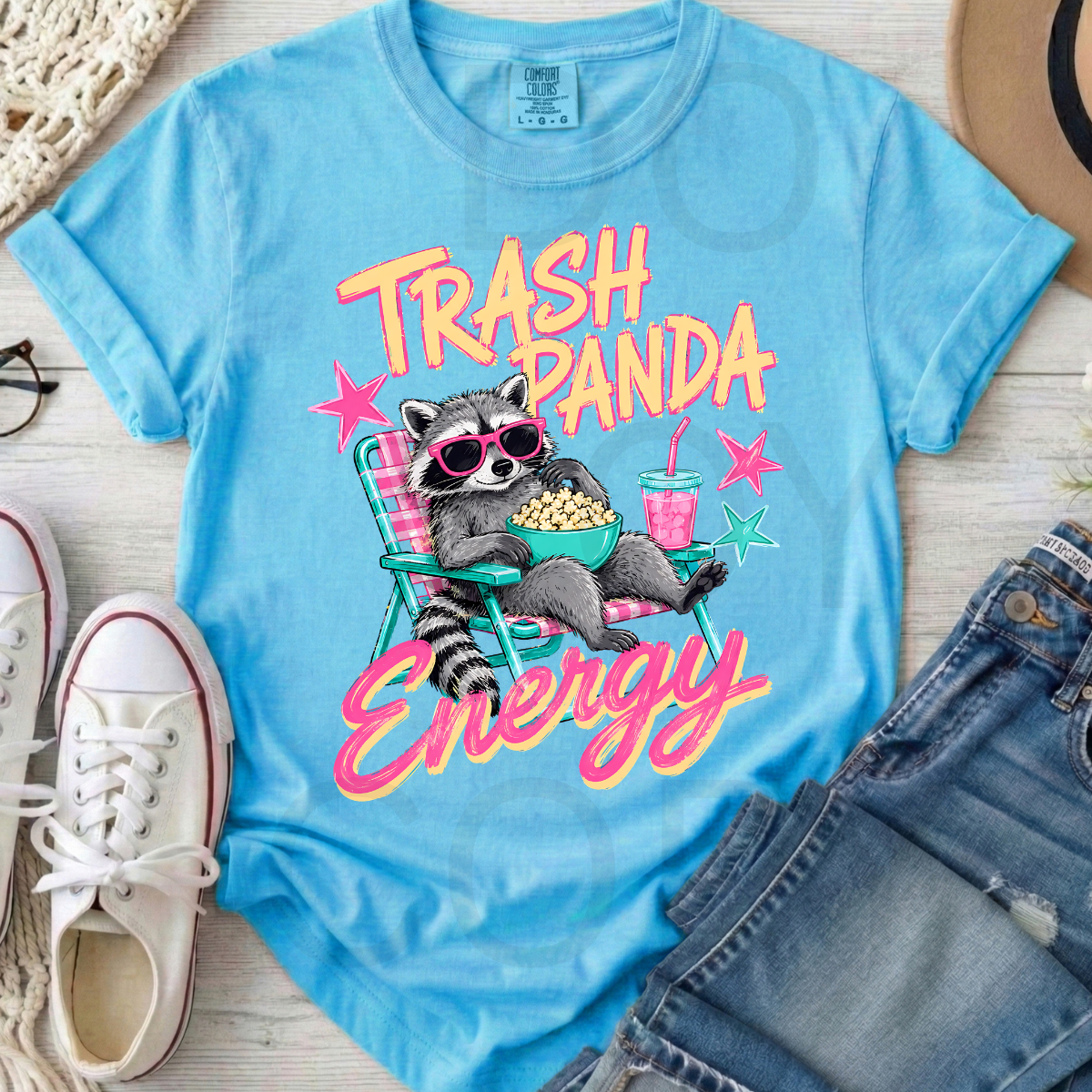12" DTF - TRASH PANDA - A 65