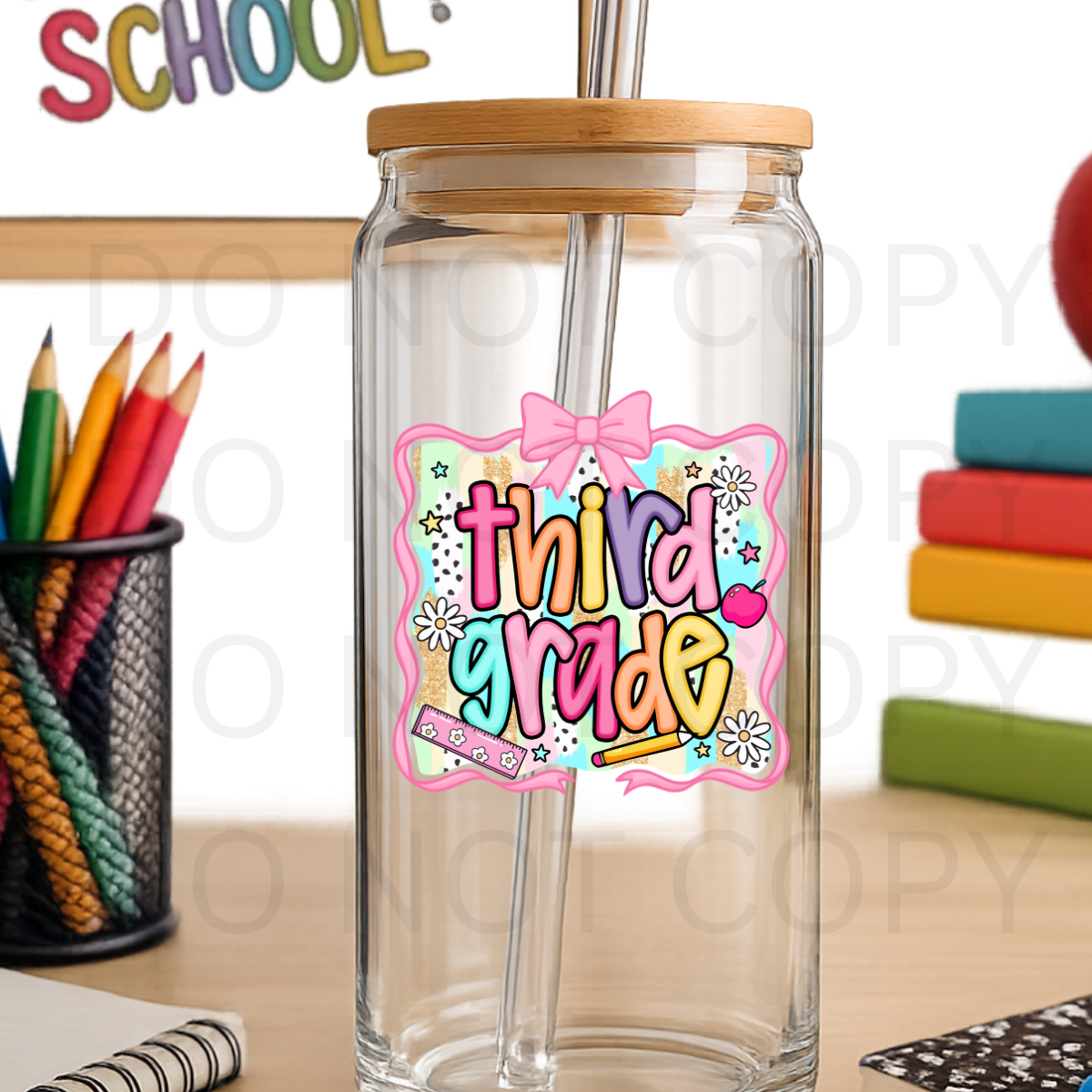 4" UV DECAL - THIRD GRADE