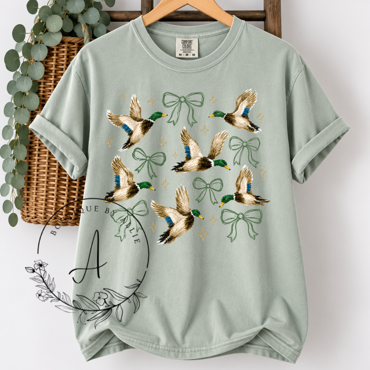 COMFORT COLOR TSHIRT -DUCKS