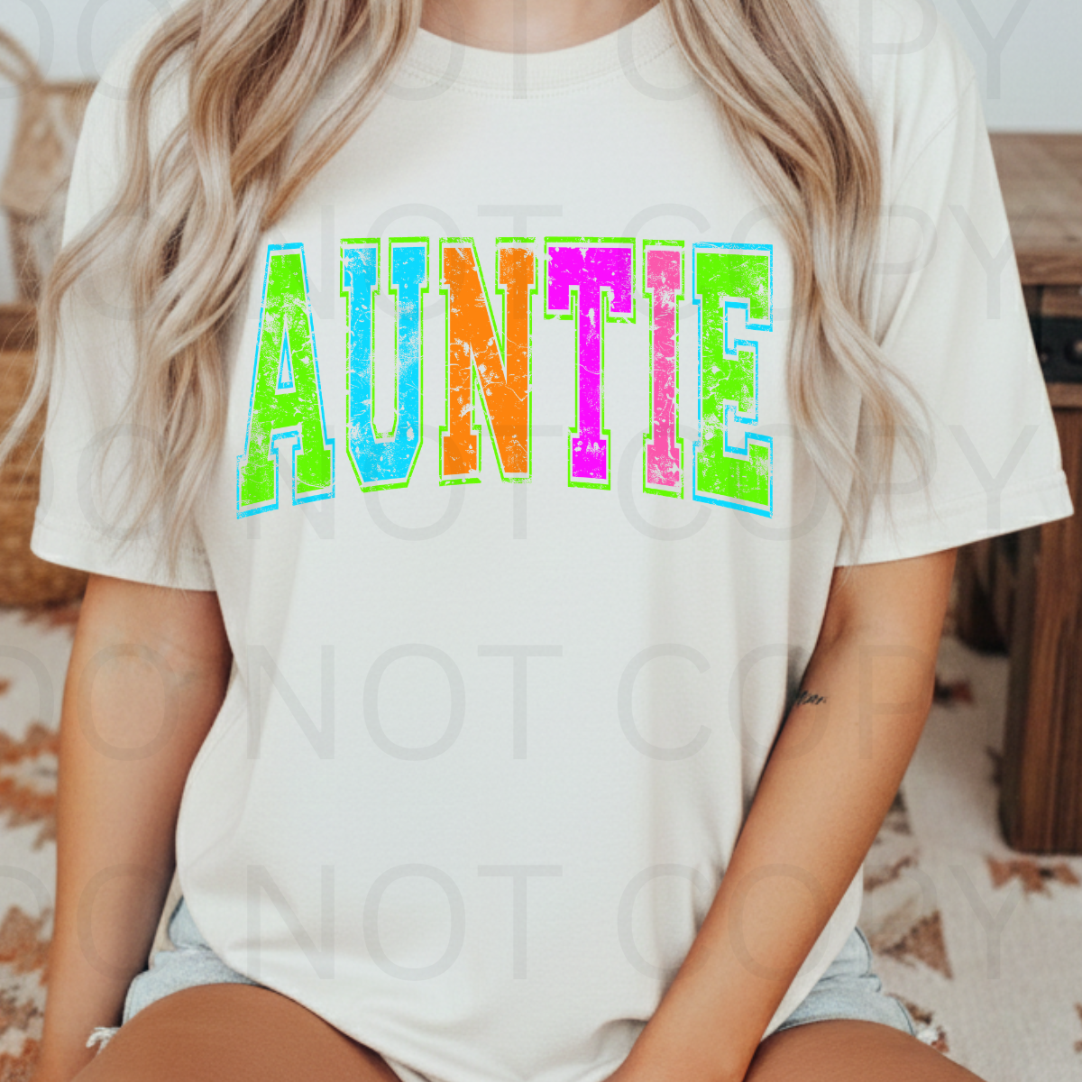 11.5" DTF - AUNTIE - C 39