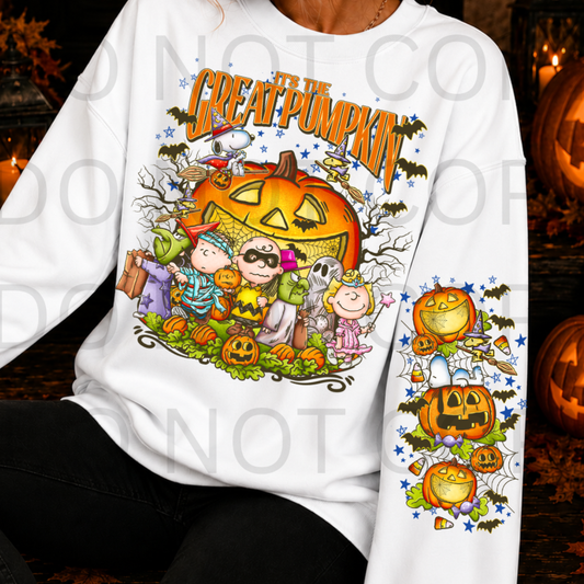 12' DTF & SLEEVE - THE GREAT PUMPKIN