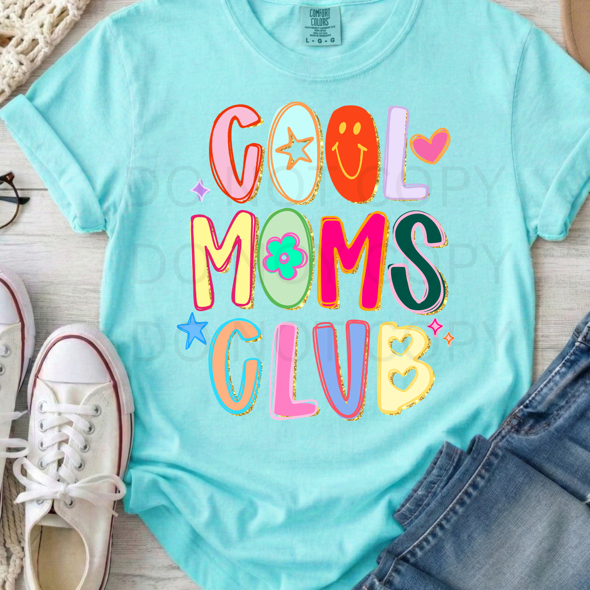 12" DTF - COOL MOMS CLUB - A 20