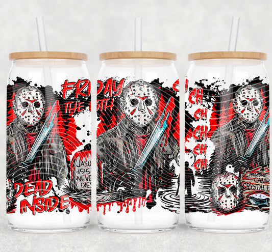16OZ UV DTF CUP WRAP - RED
