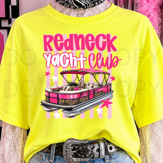 12" DTF - REDNECK YACHT CLUB