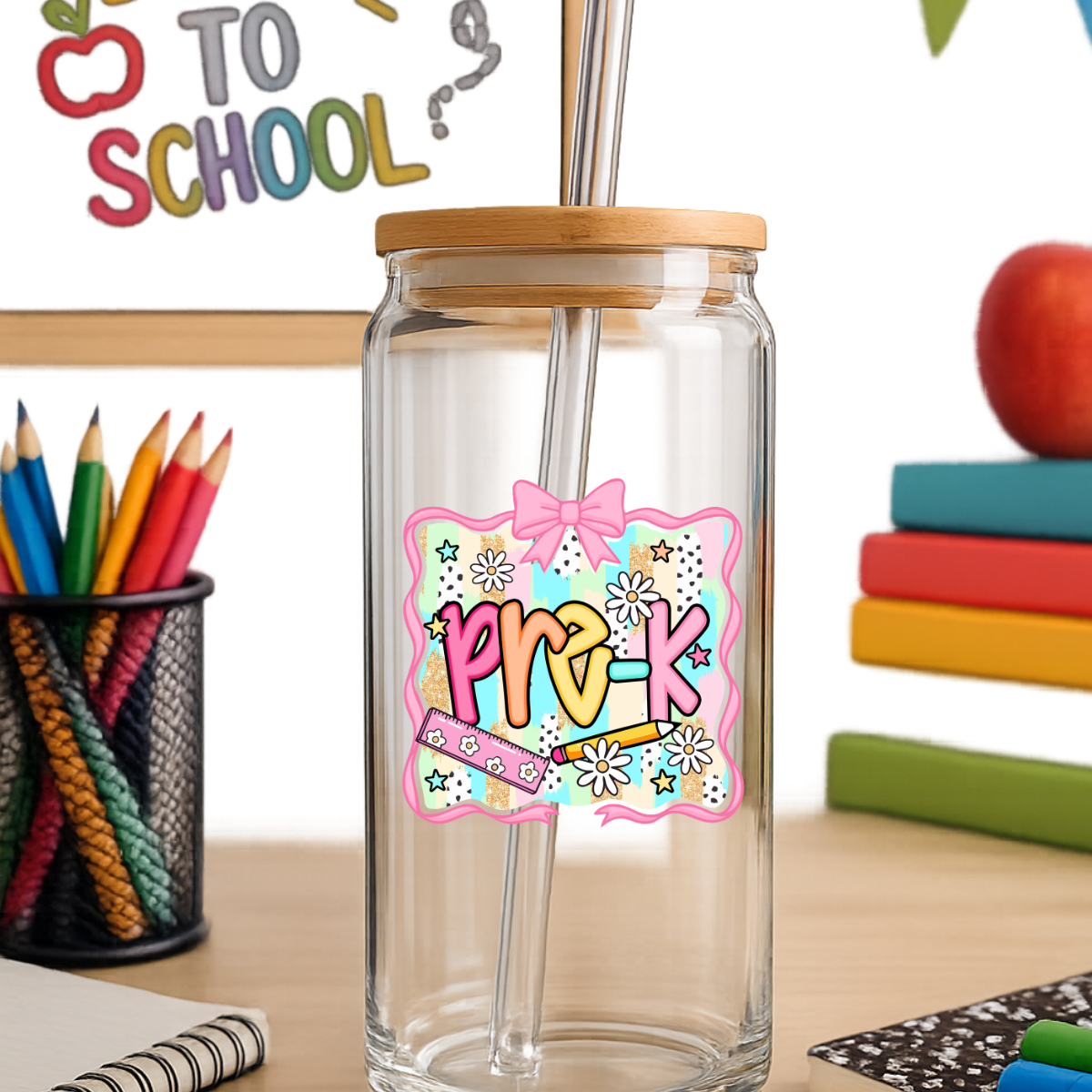4" UV DECAL - PRE K