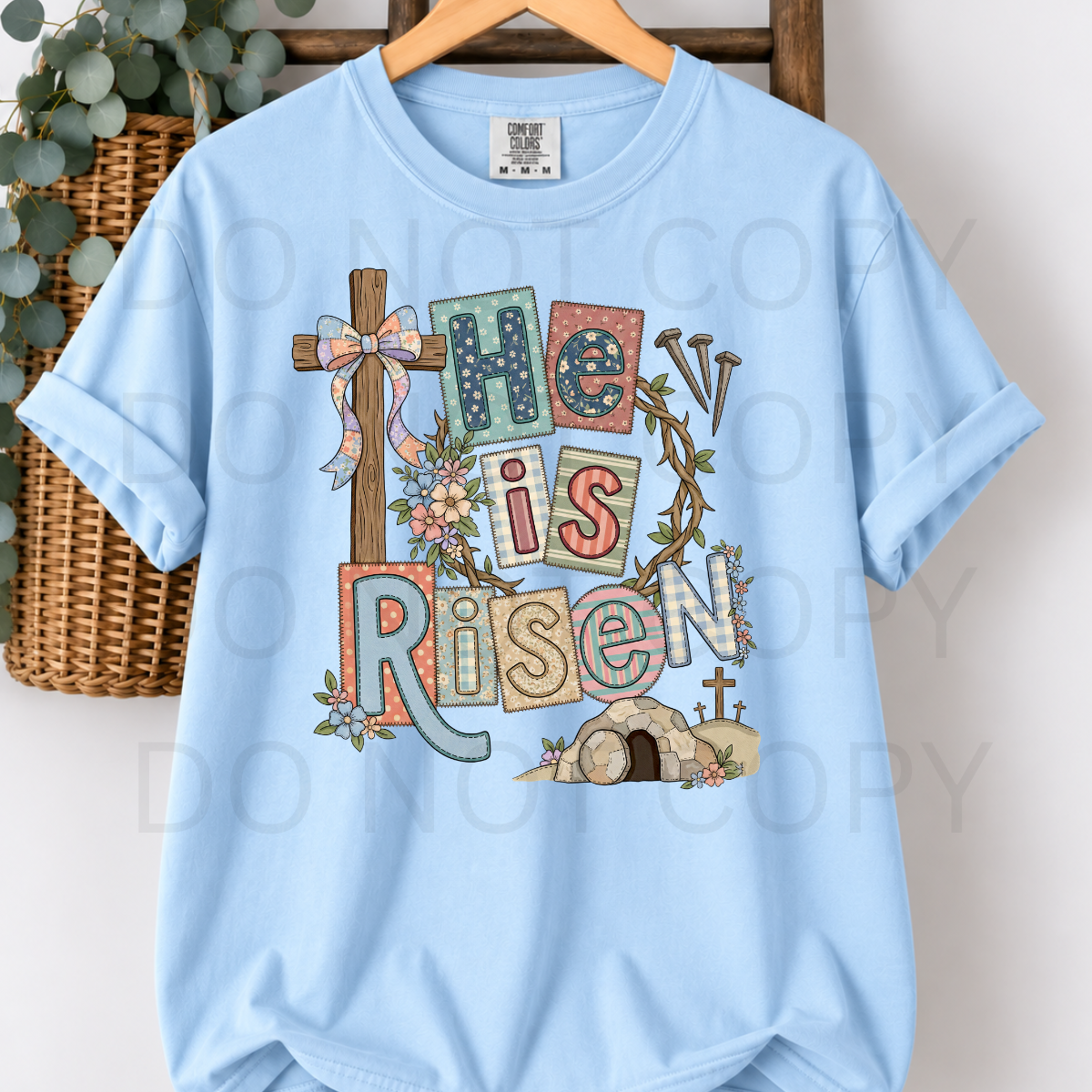 WHOLESALE DTF - HE IS RISEN - 049