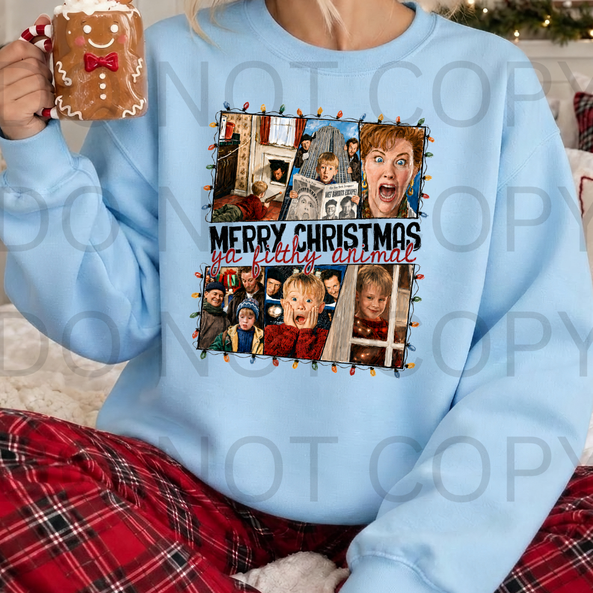 WHOLESALE DTF - MERRY CHIRSMTAS HOME THEME - 258