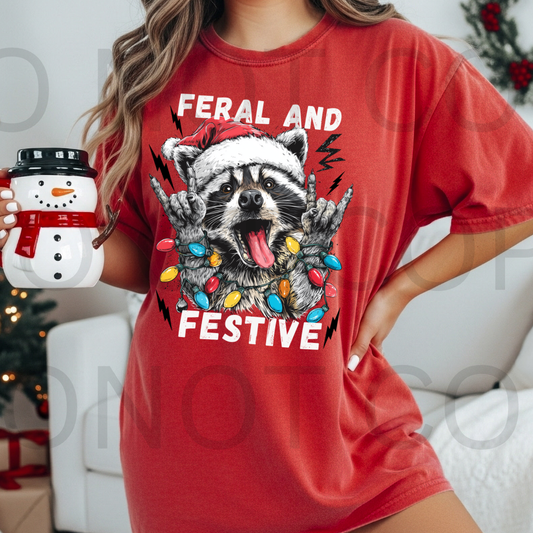 12" DTF - FERAL AND FESTIVE LIGHTS
