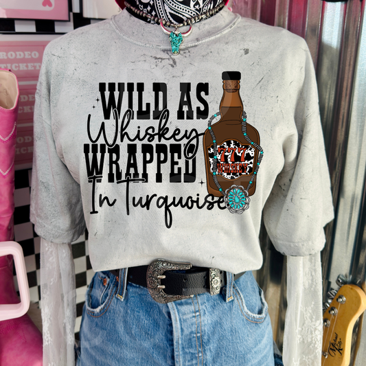 11.5" DTF - WILD AS WHISKEY - A 55