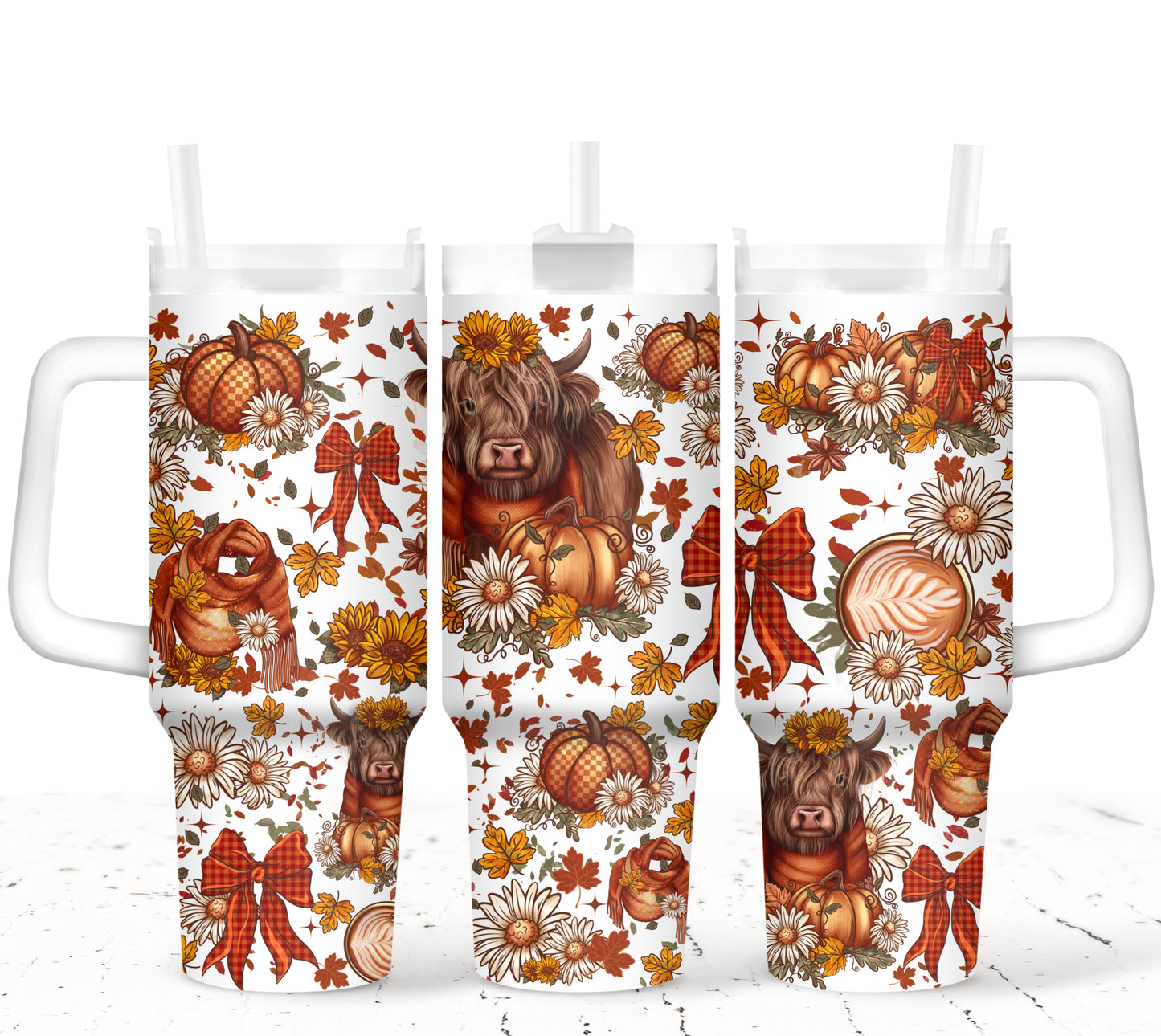 40oz UV CUP WRAP - AUTUMN IS CALLING