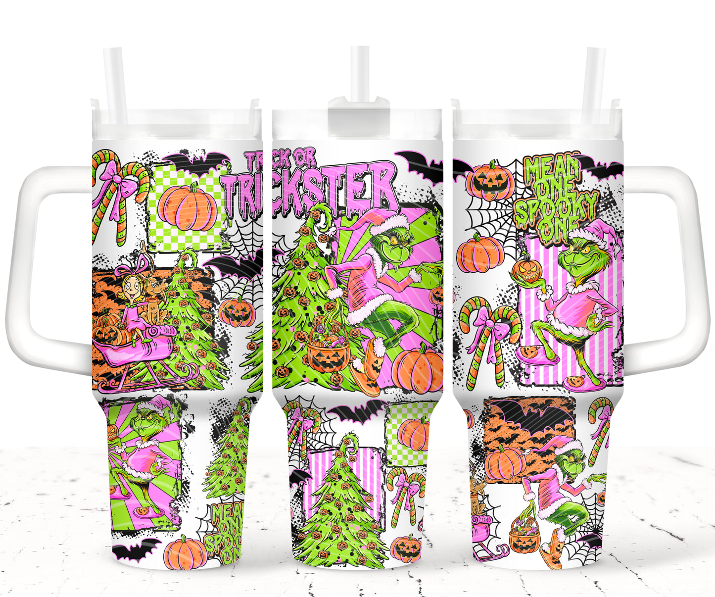 40oz UV CUP WRAP - TRICK OR TRICKSTER