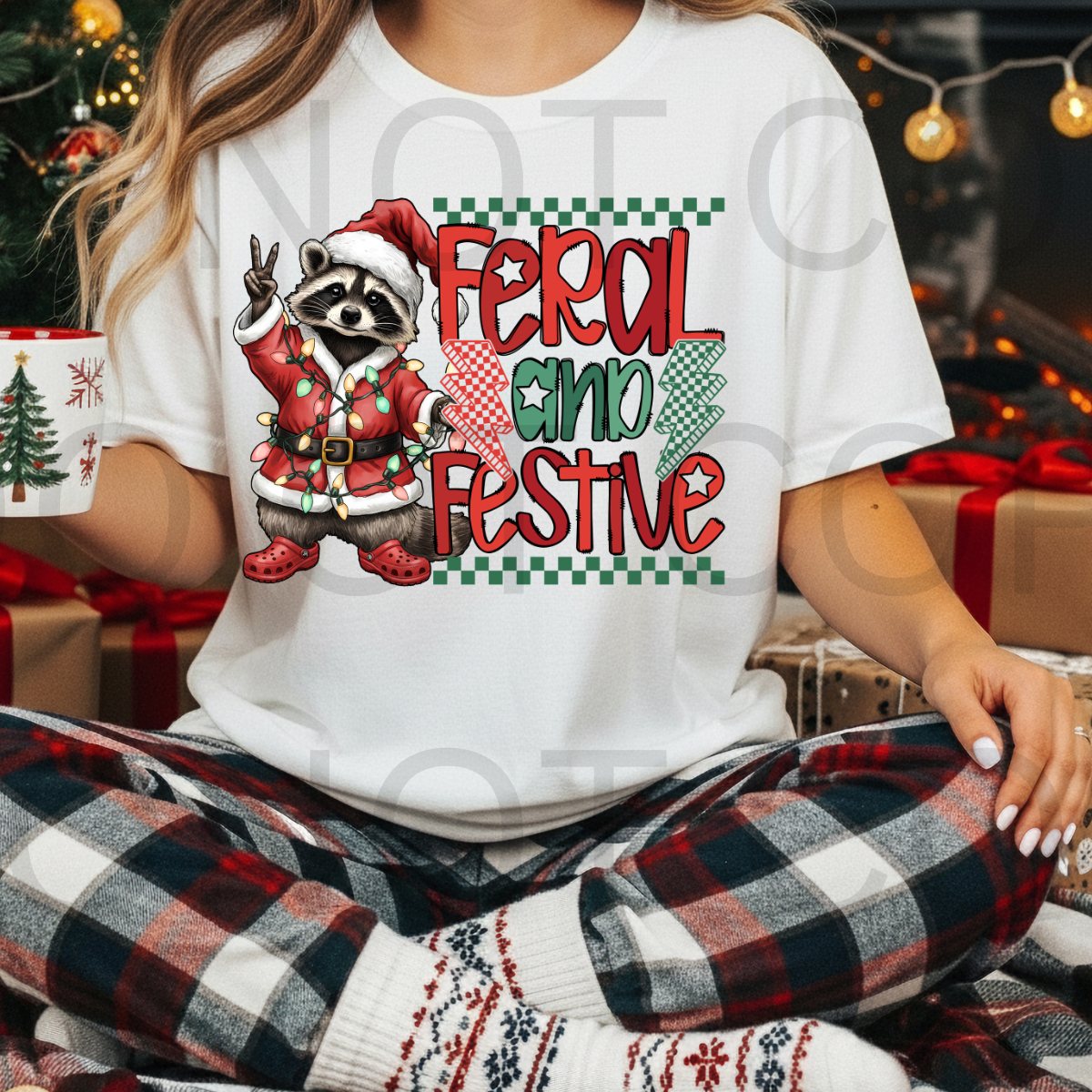 12" DTF - FERAL & FESTIVE