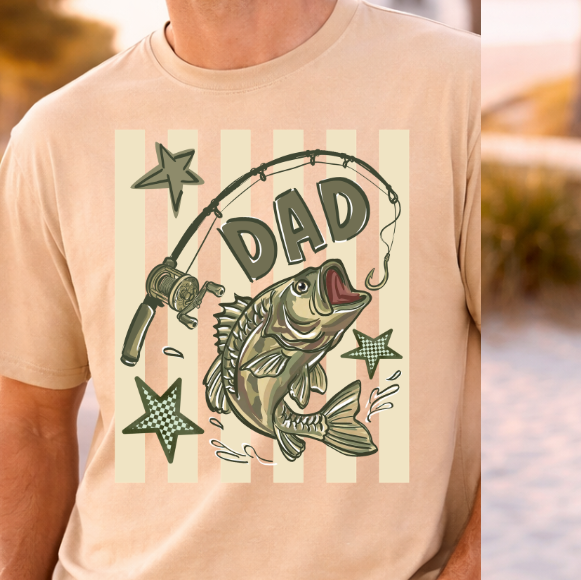 11.5" DTF - DAD FISHING