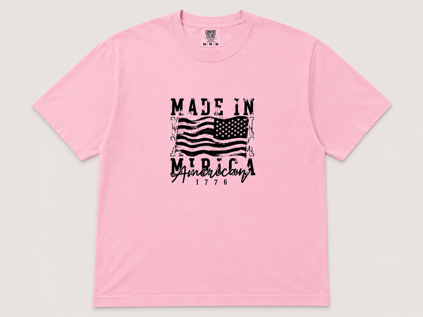 SINGLE COLOR SCREEN PRINT - AMERICA