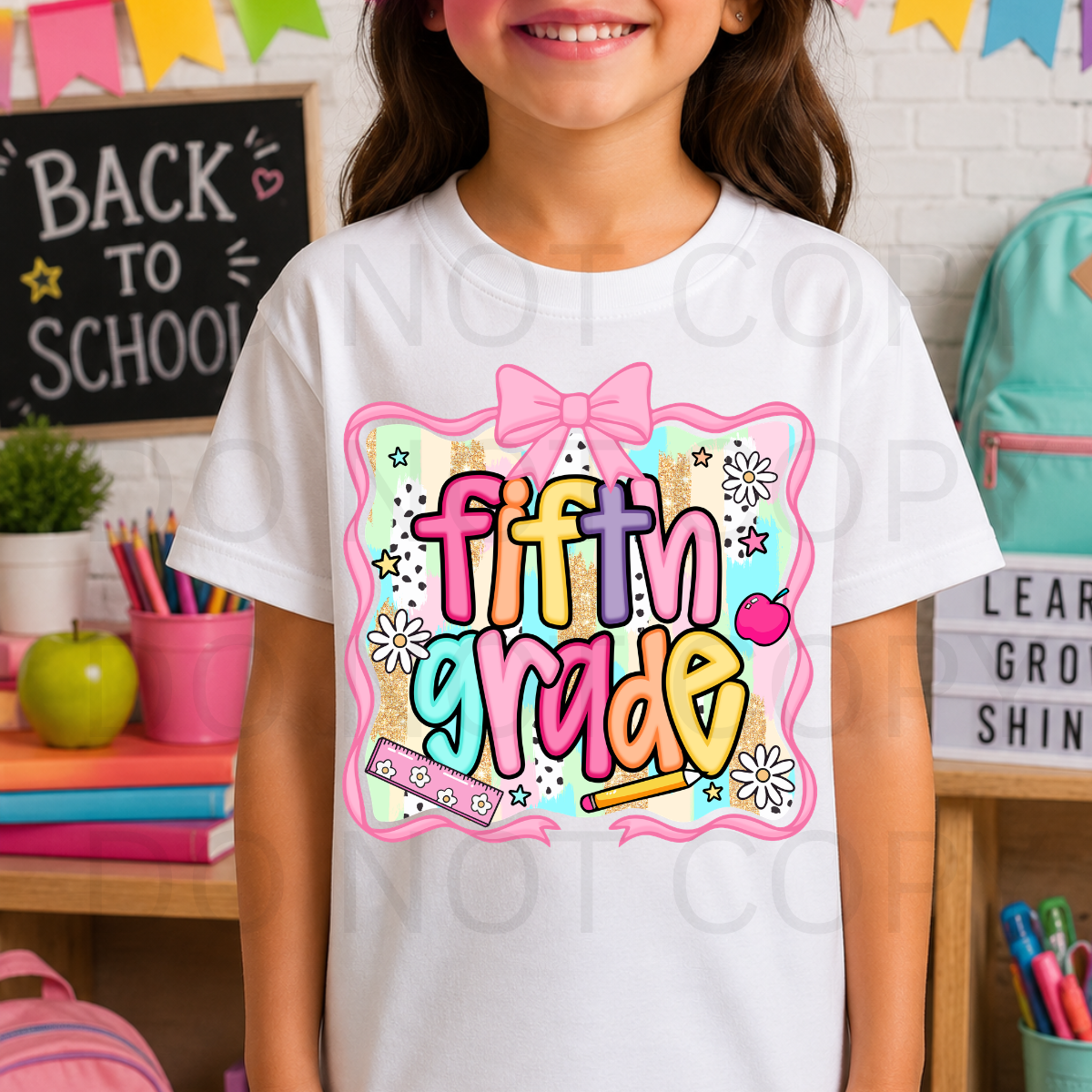 10" DTF - FIFTH GRADE