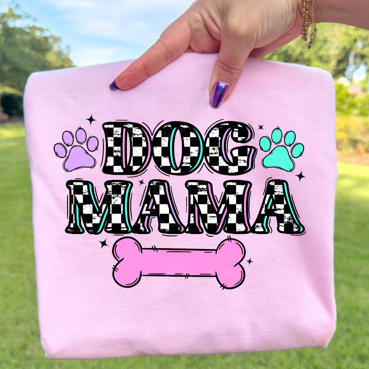 11.5" DTF - DOG MAMA - A 53
