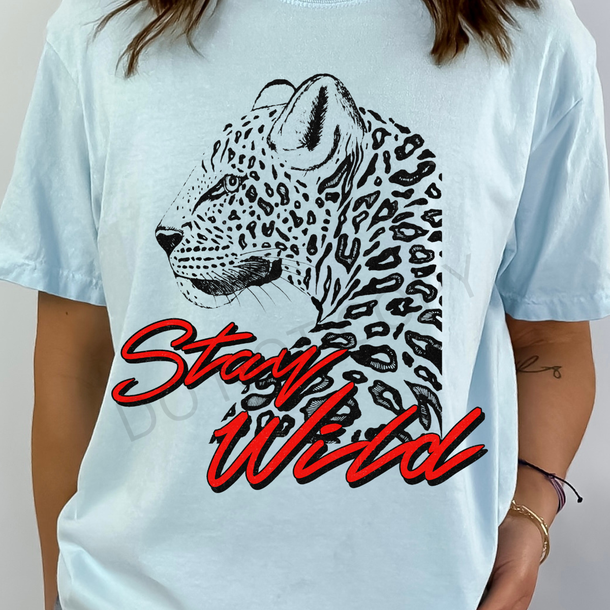 11.5" DTF - STAY WILD - A 2